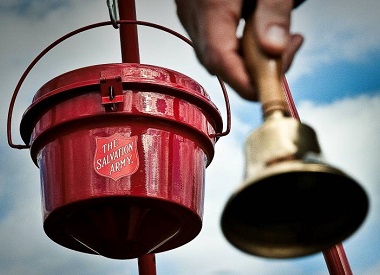 Christmas Kettling by The Salvation Army 